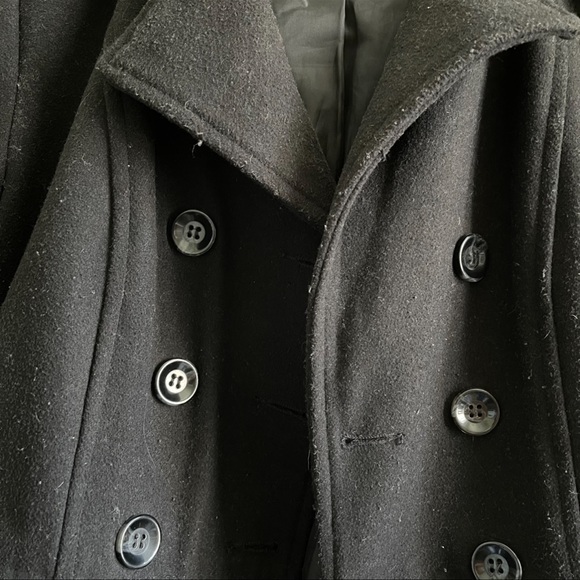 Black Pea Coat | Celebrity Pink - Picture 3 of 7